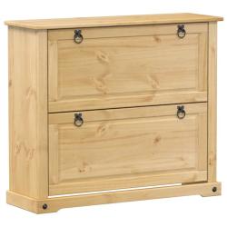 Armoire &agrave; chaussures range chaussures rangement meuble entr&eacute;e couloir salon Corona 99 x 32 x 85 cm