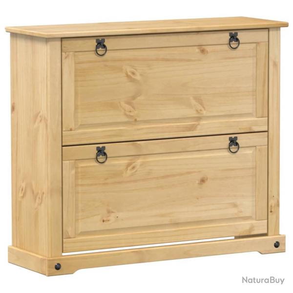 Armoire � chaussures range chaussures rangement meuble entr�e couloir salon Corona 99 x 32 x 85 cm