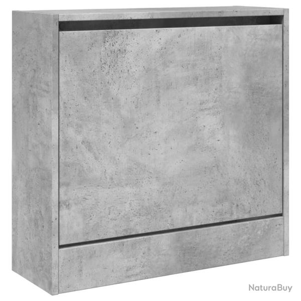 Armoire � chaussures range chaussures rangement meuble entr�e couloir salon 60 x 21 x 57 cm bois d'