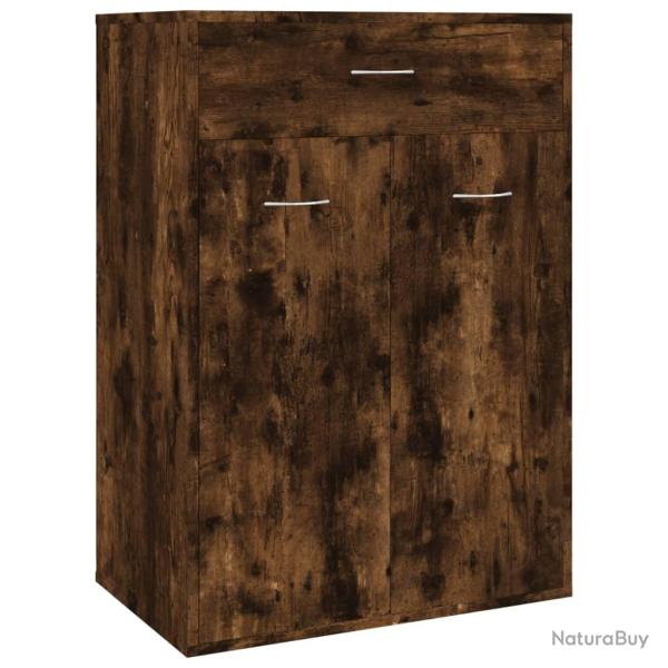 Armoire � chaussures range chaussures rangement meuble entr�e couloir salon 60 x 35 x 84 cm bois d'