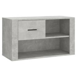 Armoire &agrave; chaussures range chaussures rangement meuble entr&eacute;e couloir salon 80 x 35 x 45 cm bois d'