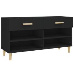 Armoire &agrave; chaussures range chaussures rangement meuble entr&eacute;e couloir salon 102 x 35 x 55 cm bois d