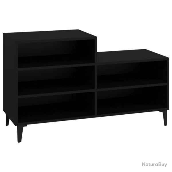 Armoire � chaussures range chaussures rangement meuble entr�e couloir salon 102 x 36 x 60 cm bois d