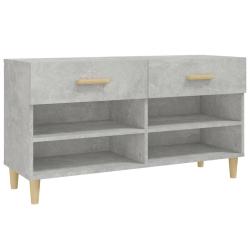 Armoire &agrave; chaussures range chaussures rangement meuble entr&eacute;e couloir salon 102 x 35 x 55 cm bois d