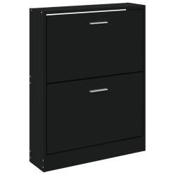 Armoire &agrave; chaussures range chaussures rangement meuble entr&eacute;e couloir salon 59 x 17 x 81 cm bois d'