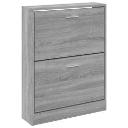 Armoire &agrave; chaussures range chaussures rangement meuble entr&eacute;e couloir salon sonoma 59 x 17 x 81 cm