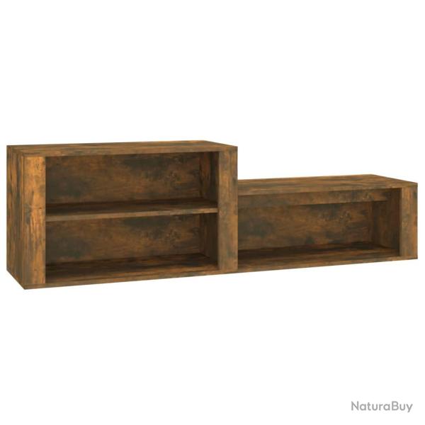 Armoire � chaussures range chaussures rangement meuble entr�e couloir salon 150 x 35 x 45 cm bois d