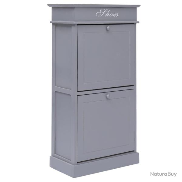 Armoire � chaussures range chaussures rangement meuble entr�e couloir salon 50 x 28 x 98 cm bois de