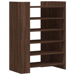 Armoire &agrave; chaussures range chaussures rangement meuble entr&eacute;e couloir salon 74,5 x 37,5 x 100 cm br