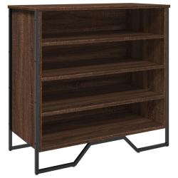 Armoire &agrave; chaussures range chaussures rangement meuble entr&eacute;e couloir salon 80 x 38 x 78 cm bois d'