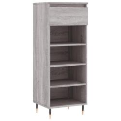 Armoire &agrave; chaussures range chaussures rangement meuble entr&eacute;e couloir salon sonoma 40 x 36 x 105 cm