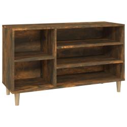 Armoire &agrave; chaussures range chaussures rangement meuble entr&eacute;e couloir salon 102 x 36 x 60 cm bois d