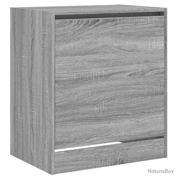 Armoire � chaussures range chaussures rangement meuble entr�e couloir salon sonoma 60 x 42 x 69 cm