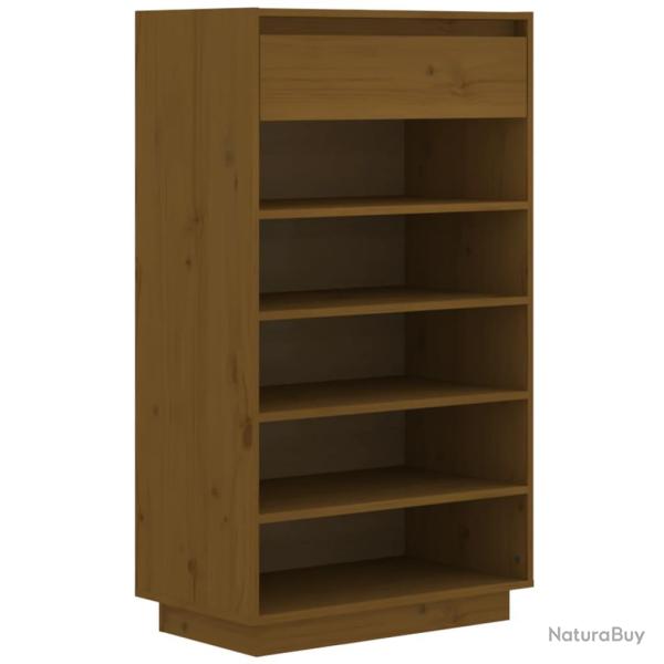 Armoire � chaussures range chaussures rangement meuble entr�e couloir salon 60 x 34 x 105 cm bois d