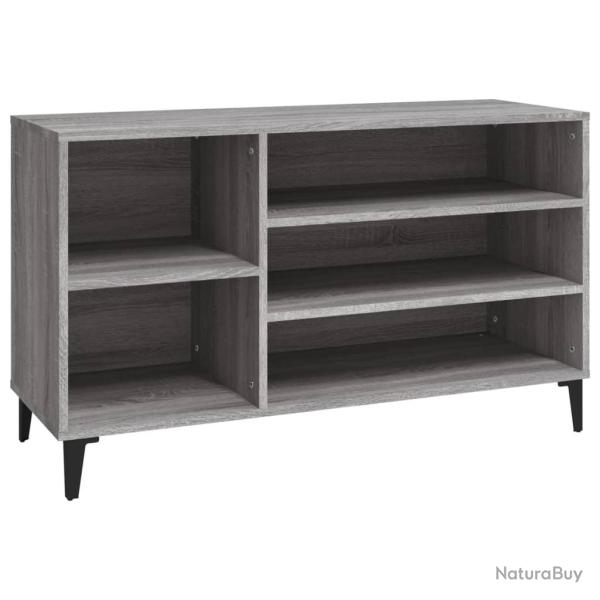 Armoire � chaussures range chaussures rangement meuble entr�e couloir salon sonoma 102 x 36 x 60 cm