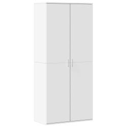 Armoire &agrave; chaussures range chaussures rangement meuble entr&eacute;e couloir salon 80 x 39 x 178 cm bois d