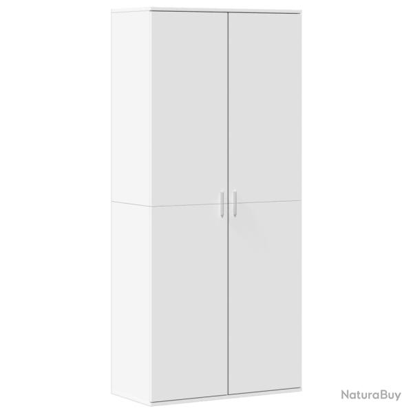 Armoire � chaussures range chaussures rangement meuble entr�e couloir salon 80 x 39 x 178 cm bois d