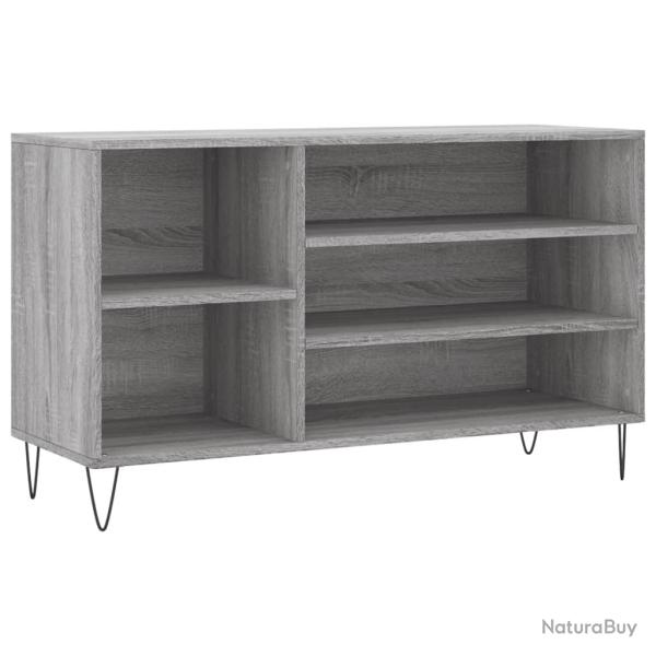 Armoire � chaussures range chaussures rangement meuble entr�e couloir salon sonoma 102 x 36 x 60 cm