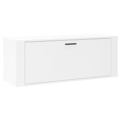 Armoire &agrave; chaussures range chaussures rangement meuble entr&eacute;e couloir salon murale 100 x 35 x 38 cm