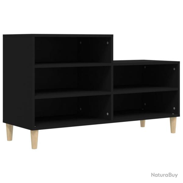 Armoire � chaussures range chaussures rangement meuble entr�e couloir salon 102 x 36 x 60 cm bois d