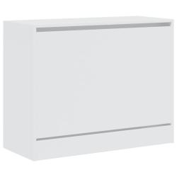 Armoire &agrave; chaussures range chaussures rangement meuble entr&eacute;e couloir salon 80 x 34 x 63 cm bois d'