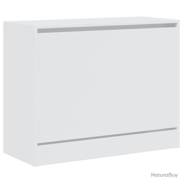 Armoire � chaussures range chaussures rangement meuble entr�e couloir salon 80 x 34 x 63 cm bois d'