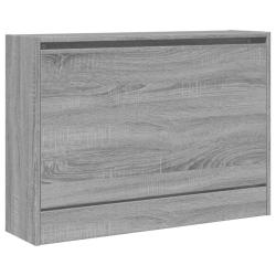 Armoire &agrave; chaussures range chaussures rangement meuble entr&eacute;e couloir salon sonoma 80 x 21 x 57 cm