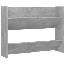 Armoire &agrave; chaussures range chaussures rangement meuble entr&eacute;e couloir salon murale 80 x 18 x 60 cm