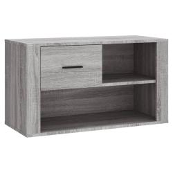 Armoire &agrave; chaussures range chaussures rangement meuble entr&eacute;e couloir salon sonoma 80 x 35 x 45 cm