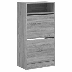 Armoire &agrave; chaussures range chaussures rangement meuble entr&eacute;e couloir salon sonoma 60 x 34 x 116 cm