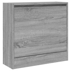 Armoire &agrave; chaussures range chaussures rangement meuble entr&eacute;e couloir salon sonoma 60 x 21 x 57 cm