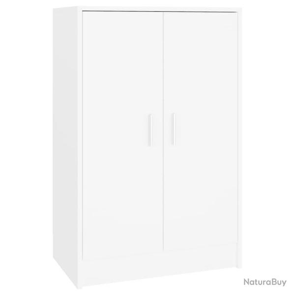 Armoire � chaussures range chaussures rangement meuble entr�e couloir salon 60 x 35 x 92 cm bois d'