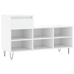 Armoire &agrave; chaussures range chaussures rangement meuble entr&eacute;e couloir salon 102 x 36 x 60 cm bois d