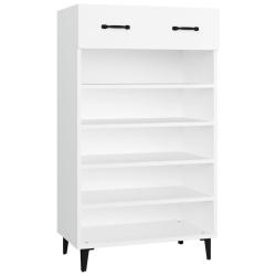Armoire &agrave; chaussures range chaussures rangement meuble entr&eacute;e couloir salon 60 x 35 x 105 cm bois d