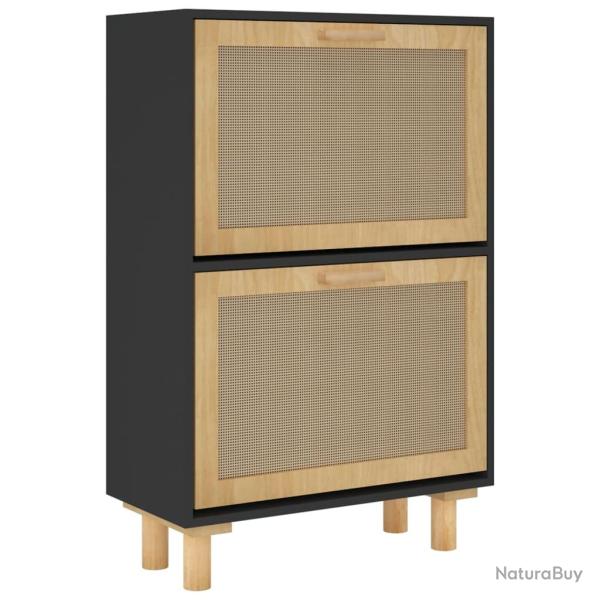 Armoire � chaussures range chaussures rangement meuble entr�e couloir salon 52 x 25 x 80 cm bois d'