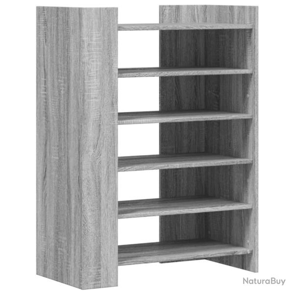 Armoire � chaussures range chaussures rangement meuble entr�e couloir salon sonoma 74,5 x 37,5 x 10