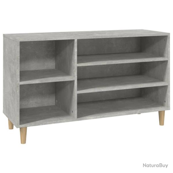 Armoire � chaussures range chaussures rangement meuble entr�e couloir salon 102 x 36 x 60 cm bois d