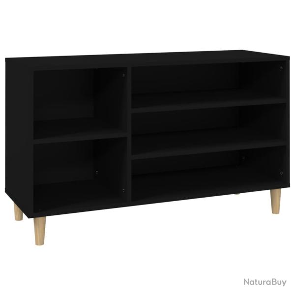 Armoire � chaussures range chaussures rangement meuble entr�e couloir salon 102 x 36 x 60 cm bois d