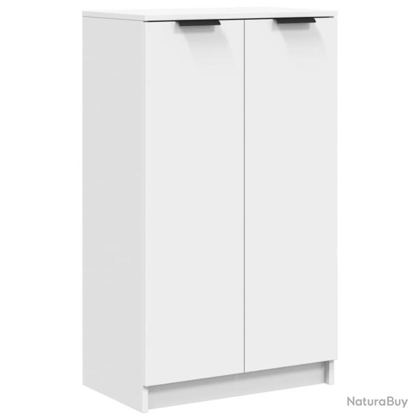 Armoire � chaussures range chaussures rangement meuble entr�e couloir salon 59 x 35 x 100 cm bois d