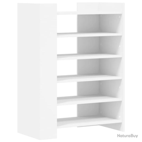 Armoire � chaussures range chaussures rangement meuble entr�e couloir salon 74,5 x 37,5 x 100 cm bo