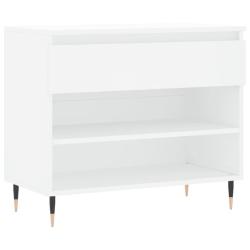 Armoire &agrave; chaussures range chaussures rangement meuble entr&eacute;e couloir salon 70 x 36 x 60 cm bois d'