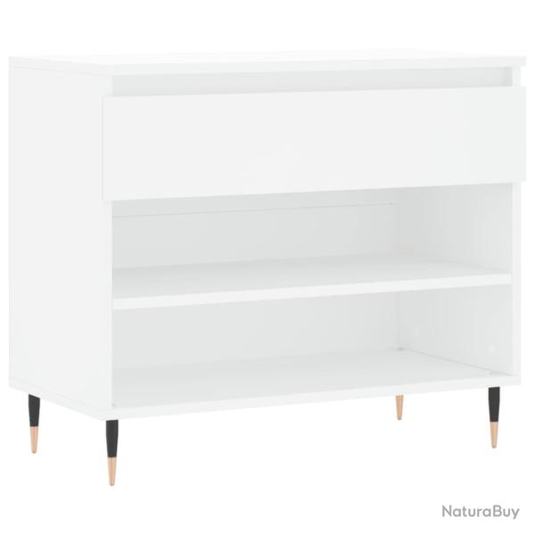 Armoire � chaussures range chaussures rangement meuble entr�e couloir salon 70 x 36 x 60 cm bois d'