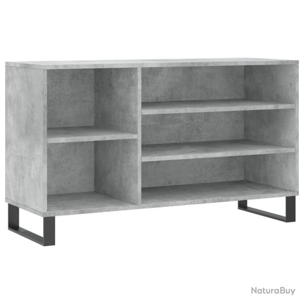 Armoire � chaussures range chaussures rangement meuble entr�e couloir salon 102 x 36 x 60 cm bois d