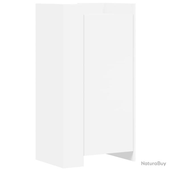 Armoire � chaussures range chaussures rangement meuble entr�e couloir salon 52 x 37,5 x 100 cm bois
