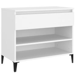 Armoire &agrave; chaussures range chaussures rangement meuble entr&eacute;e couloir salon 70 x 36 x 60 cm bois d'