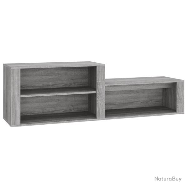 Armoire � chaussures range chaussures rangement meuble entr�e couloir salon sonoma 150 x 35 x 45 cm