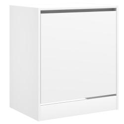 Armoire &agrave; chaussures range chaussures rangement meuble entr&eacute;e couloir salon 60 x 42 x 69 cm bois d'