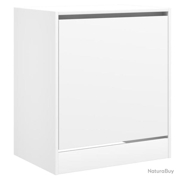 Armoire � chaussures range chaussures rangement meuble entr�e couloir salon 60 x 42 x 69 cm bois d'