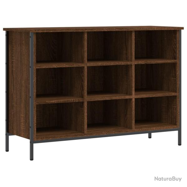 Armoire � chaussures range chaussures rangement meuble entr�e couloir salon 100 x 35 x 70 cm bois d