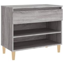 Armoire &agrave; chaussures range chaussures rangement meuble entr&eacute;e couloir salon sonoma 70 x 36 x 60 cm